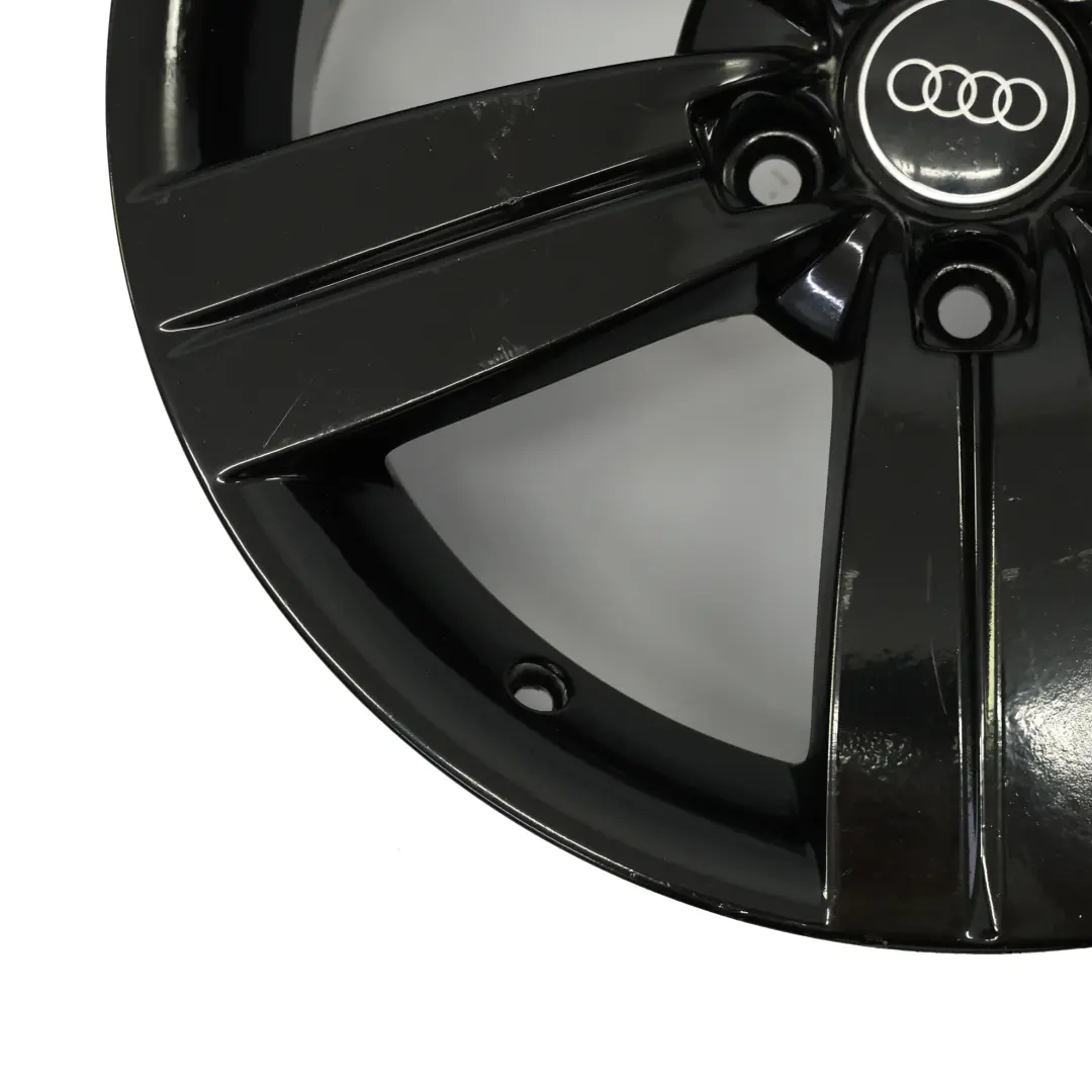 Audi TT Mk2 8J Black Alloy Wheel Rim 17" ET:47 8J Star Spoke 8J0601025C