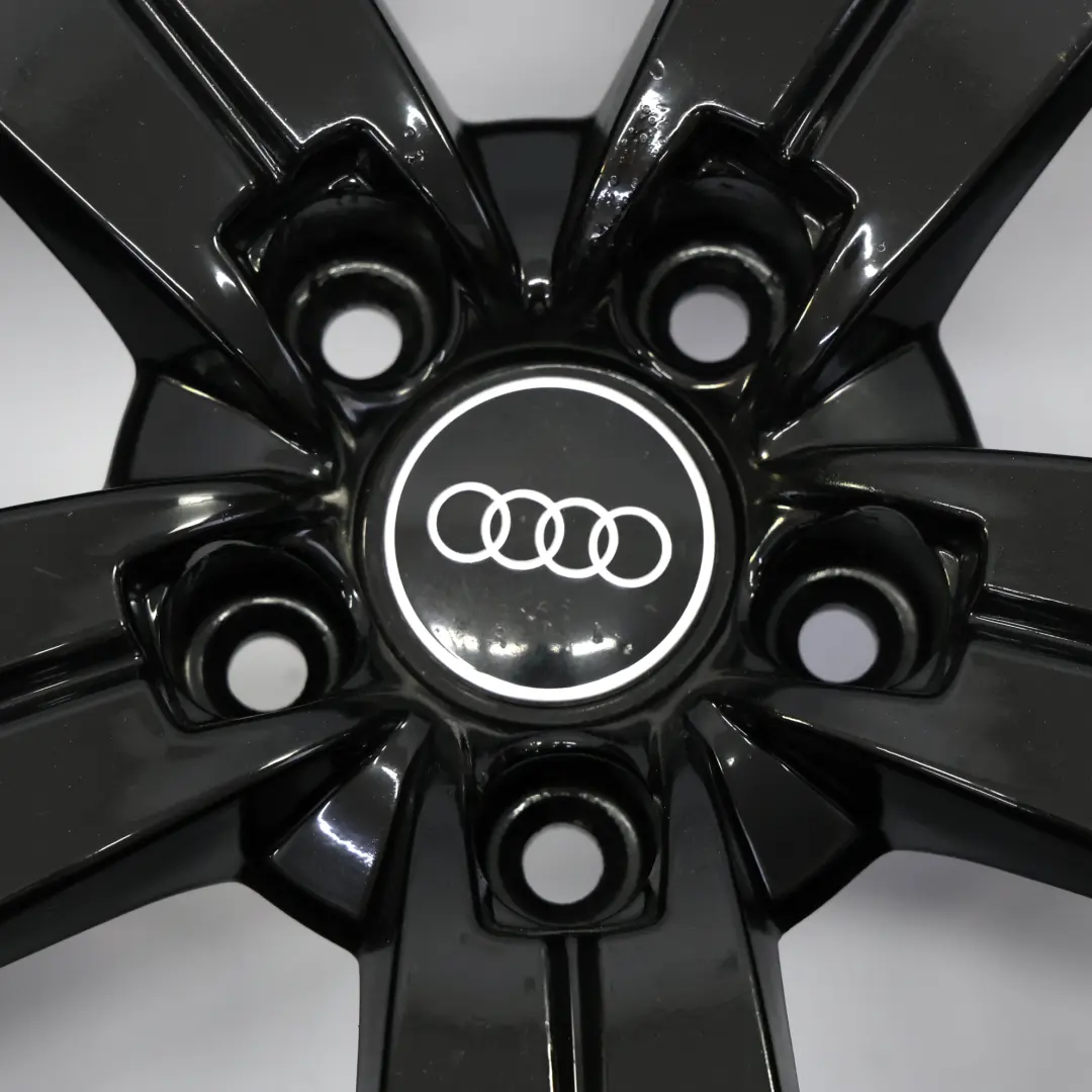 Audi TT Mk2 8J Black Alloy Wheel Rim 17" ET:47 8J Star Spoke 8J0601025C