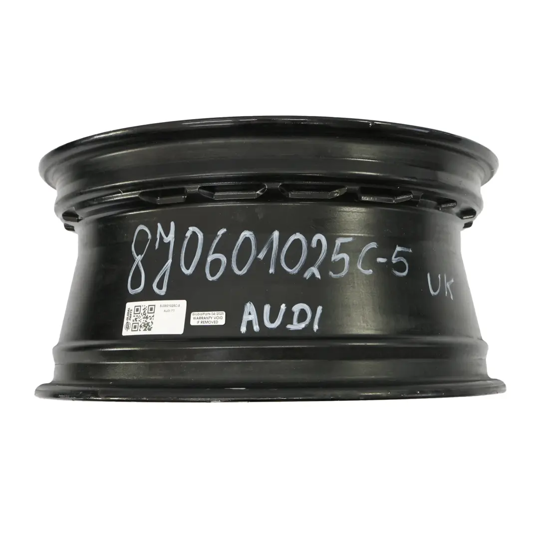 Audi TT Mk2 8J Black Alloy Wheel Rim 17" ET:47 8J Star Spoke 8J0601025C