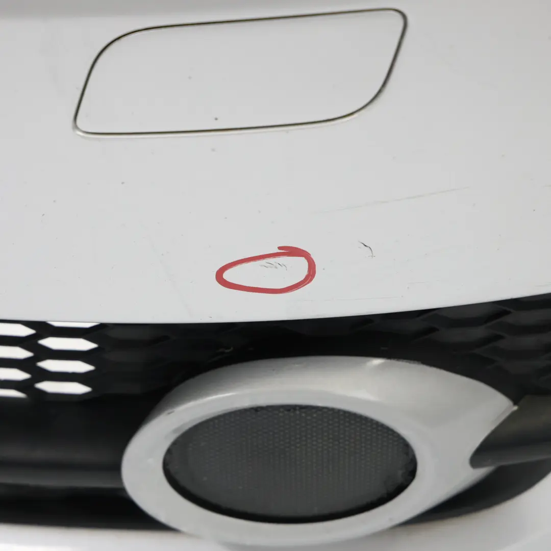 Audi TT 8J Front Bumper Trim Panel Covering Arrow Grey Pearl Effect - Z7W