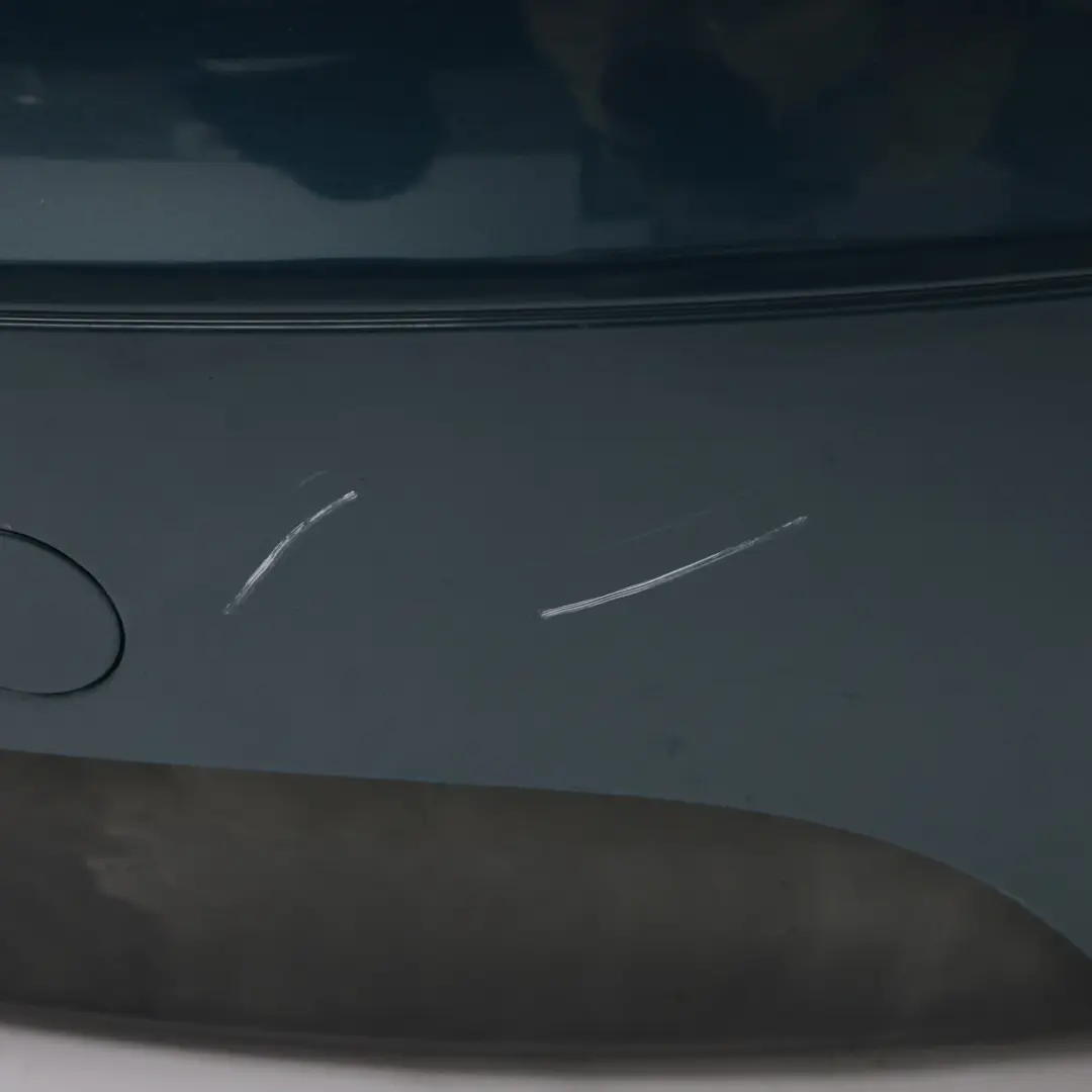 Audi TT 8J Rear Bumper Trim Panel Covering Petrol Blue Pearl Effect - X5Z