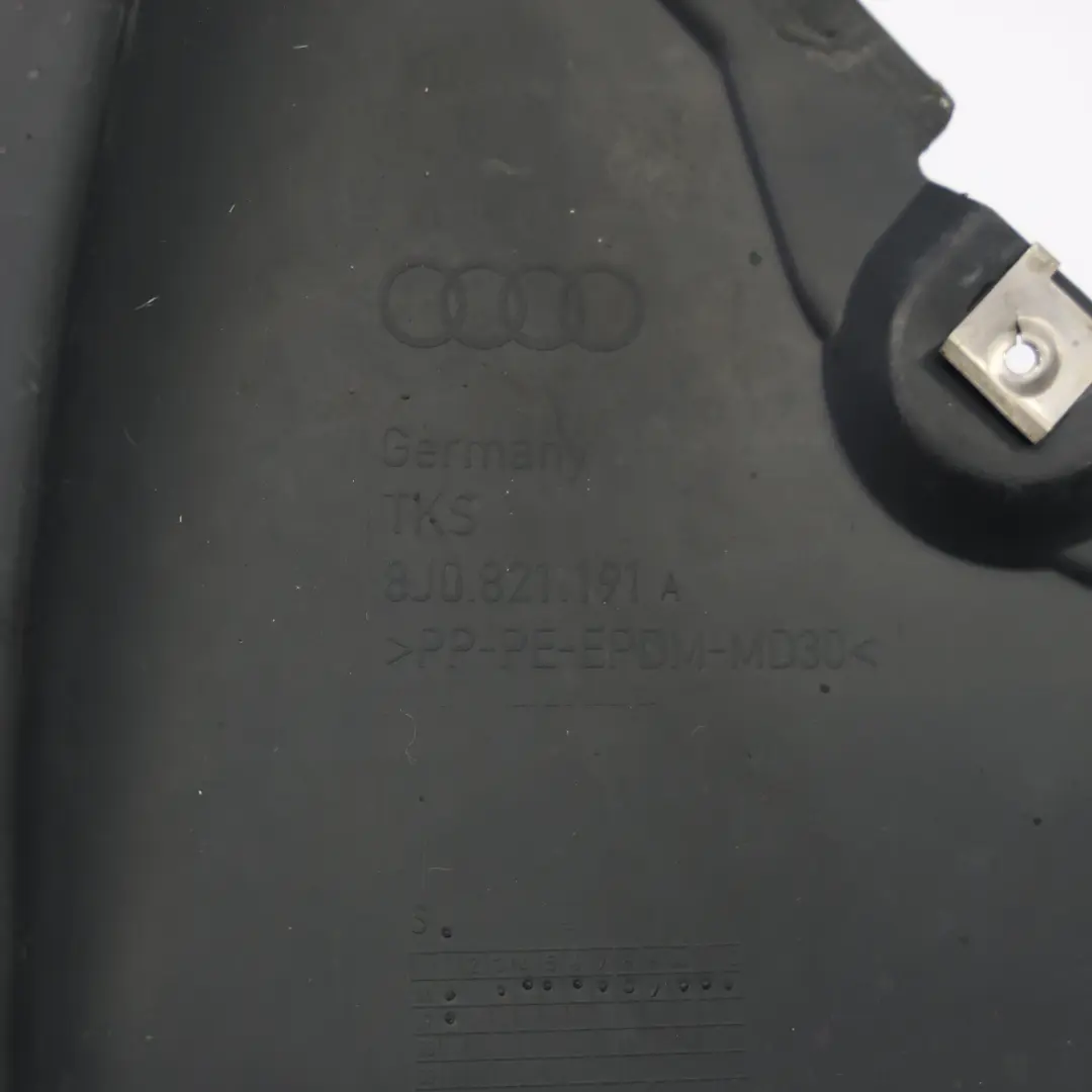 Audi TT 8J Paso De Rueda Delantero Izquierdo Cubierta Del Panel 8J0821191A