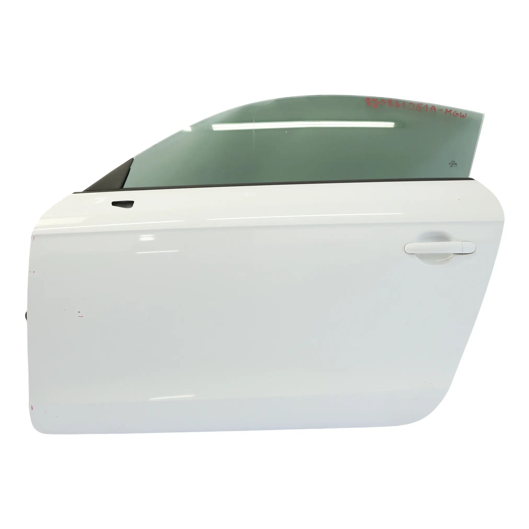 Audi TT 8J Door Cover Front Left N/S Glacier White Pearl - S9R
