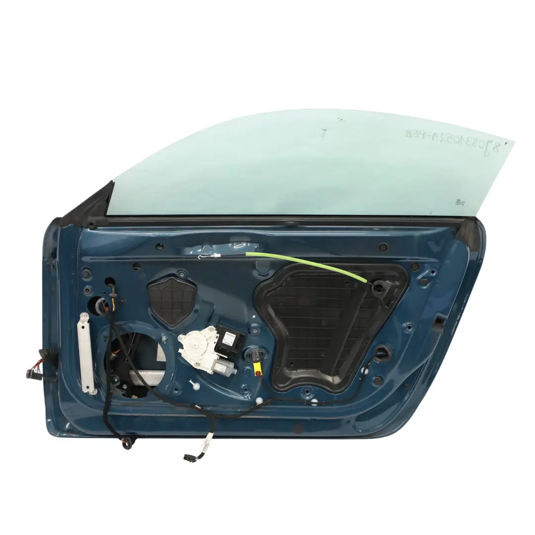 Audi TT 8J Door Cover Front Right O/S Petrol Blue Pearl Effect - X5Z