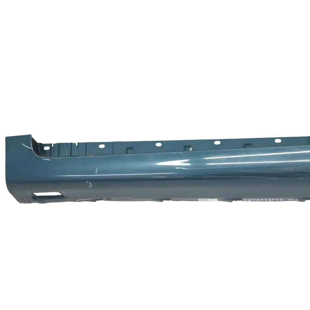 Audi TT 8J Side Skirt Door Sill Trim Cover Left N/S Petrol Blue Pearl Effect X5Z
