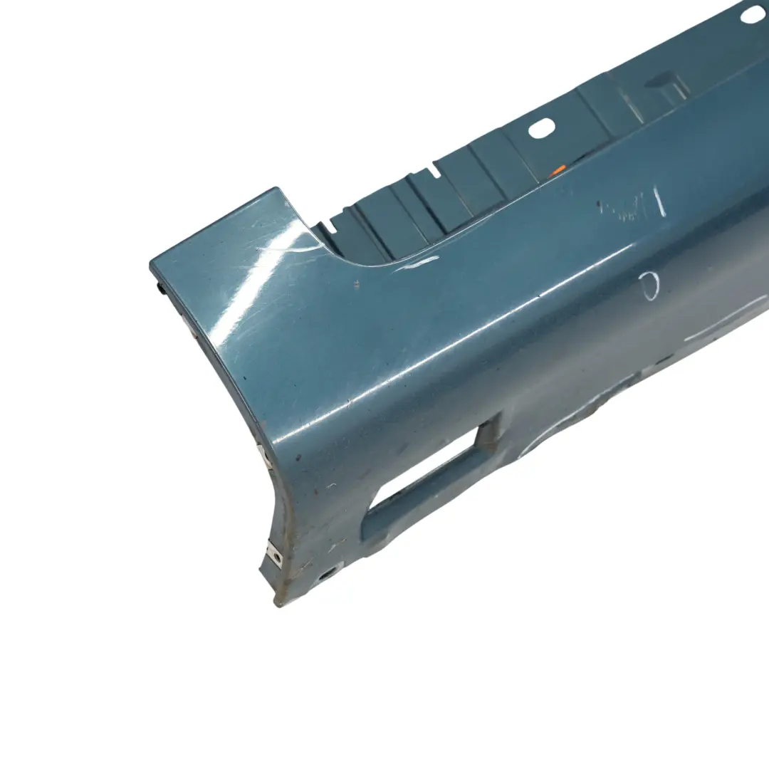 Audi TT 8J Side Skirt Door Sill Trim Cover Left N/S Petrol Blue Pearl Effect X5Z
