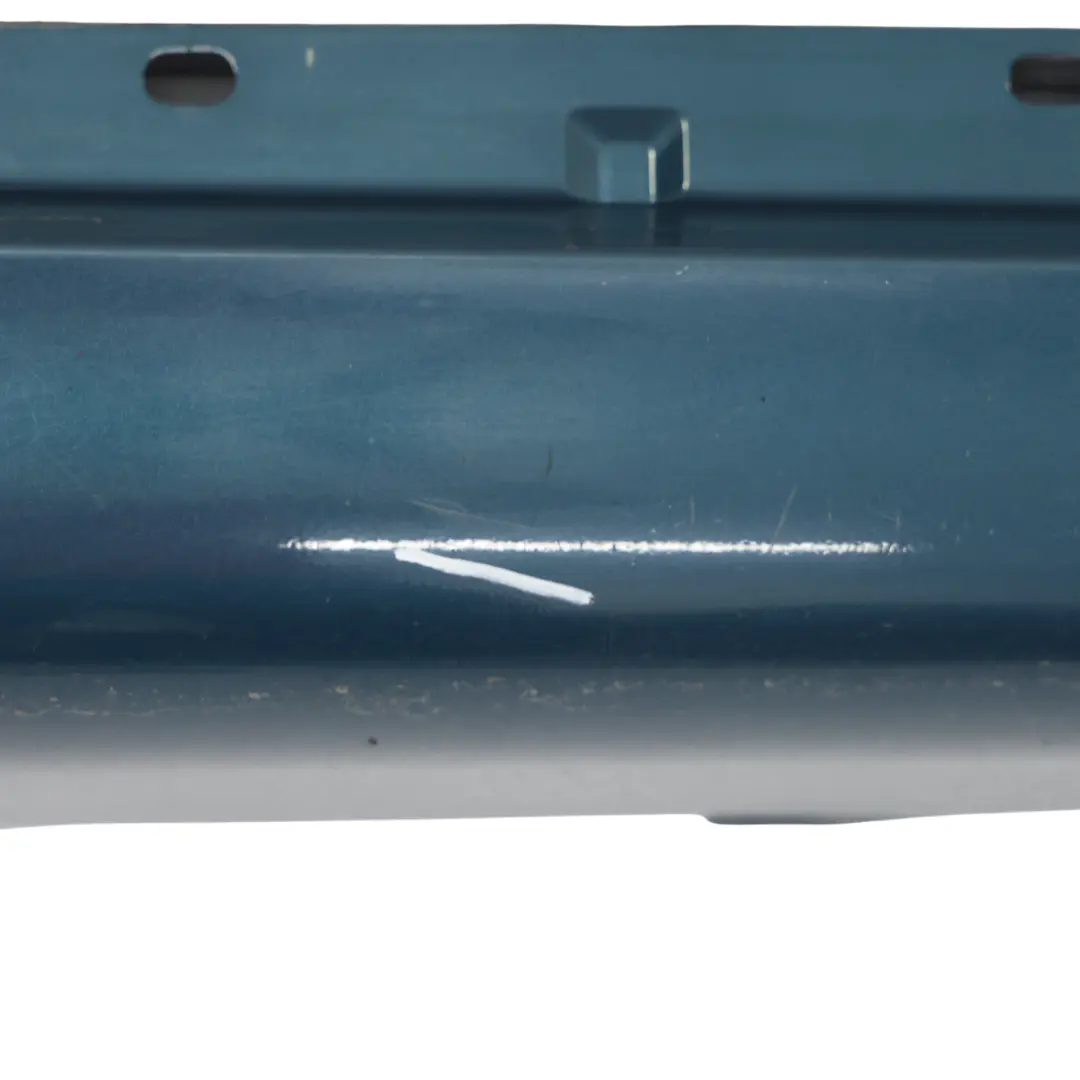 Audi TT 8J Side Skirt Door Sill Cover Right O/S Petrol Blue Pearl Effect - X5Z