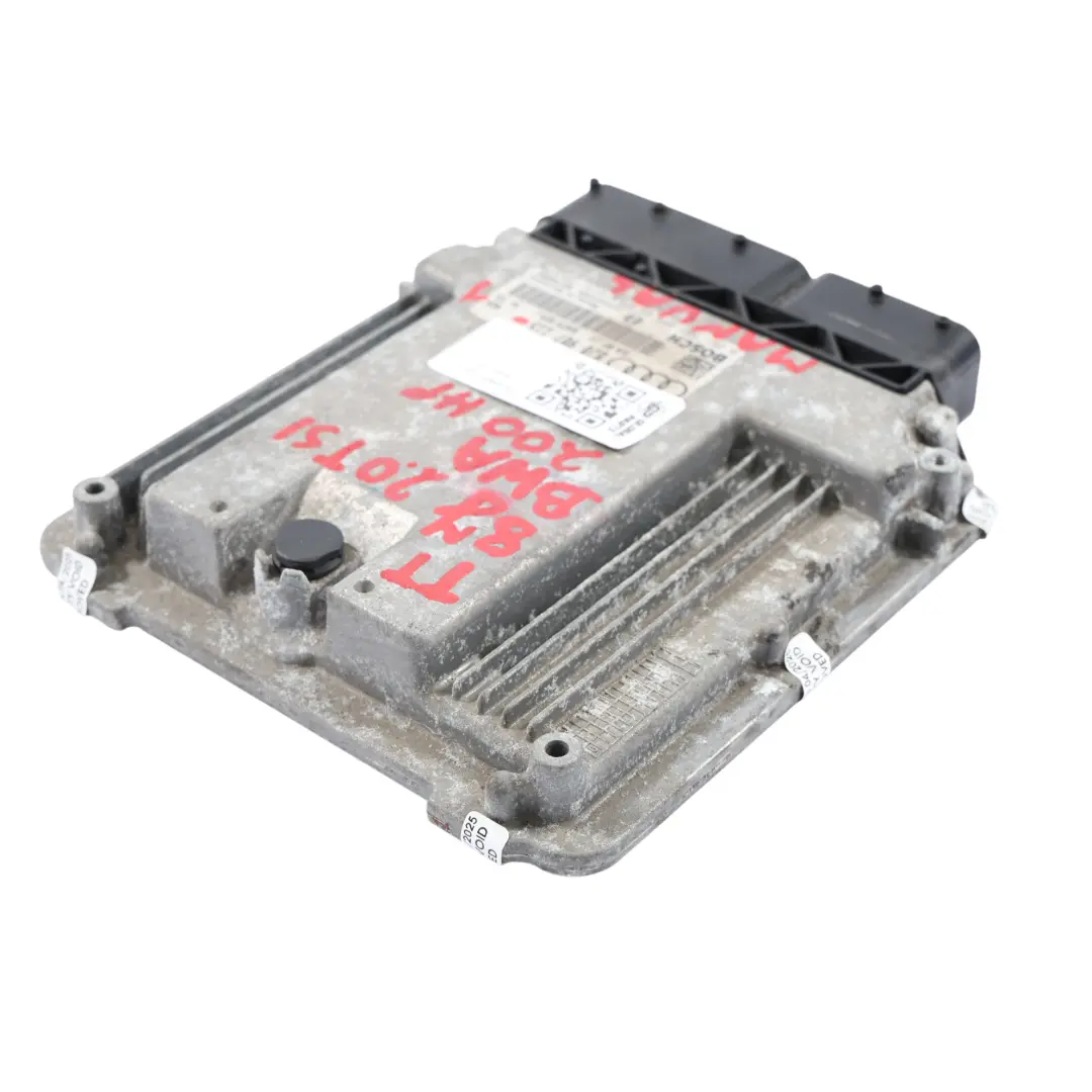 Audi TT 8J 2.0 TFSI BWA 200HP Engine Module Control Unit ECU Set 8J0907115