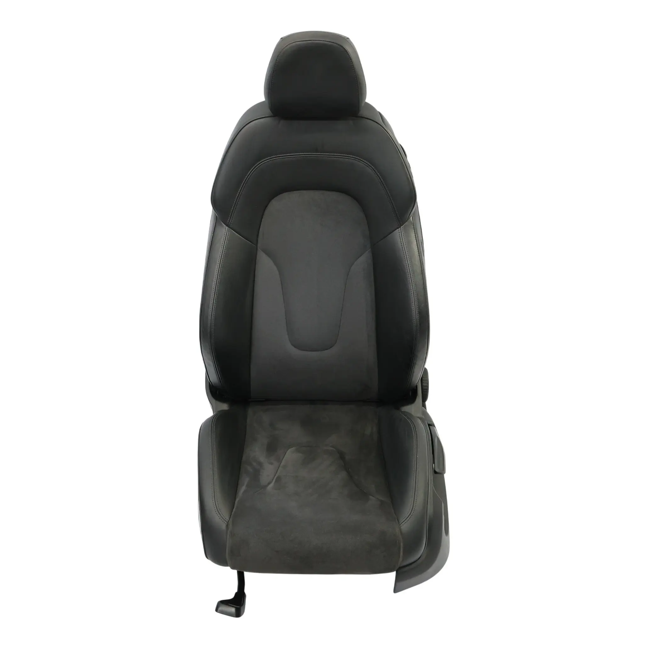 Audi TT 8J Coupe Sport Seat Front Left N/S Heated Nappa Leather Alcantara Black
