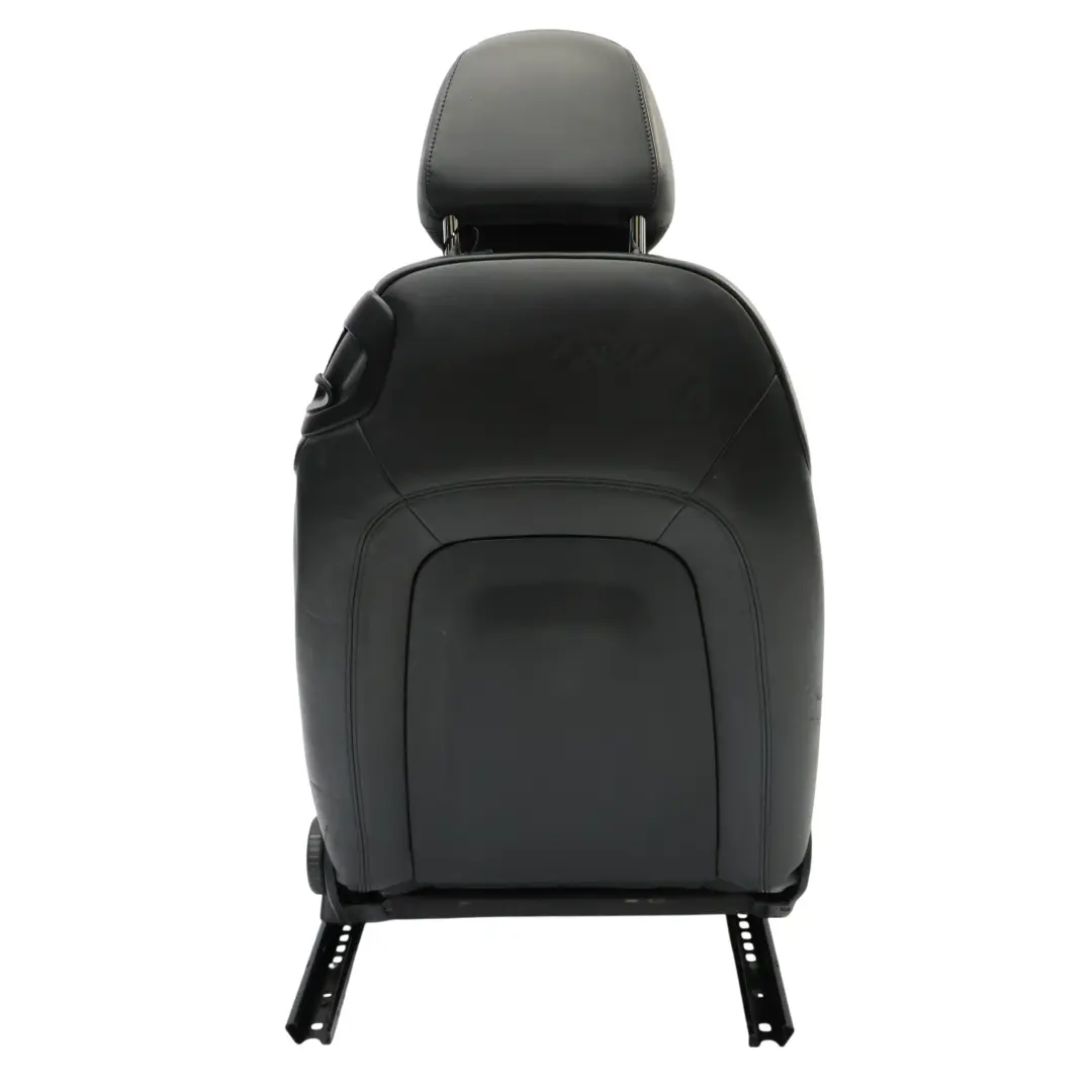 Audi TT 8J Coupe Sport Seat Front Left N/S Heated Nappa Leather Alcantara Black