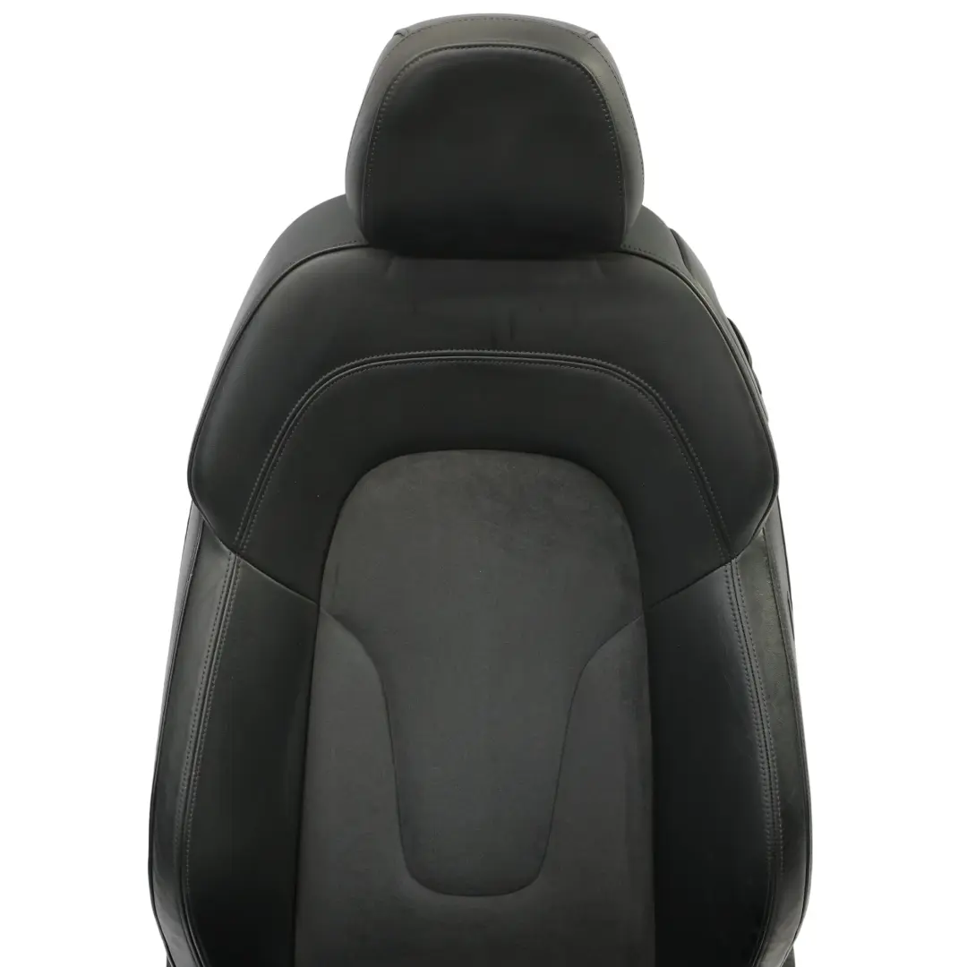Audi TT 8J Coupe Sport Seat Front Left N/S Heated Nappa Leather Alcantara Black