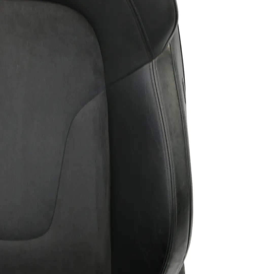Audi TT 8J Coupe Sport Seat Front Left N/S Heated Nappa Leather Alcantara Black