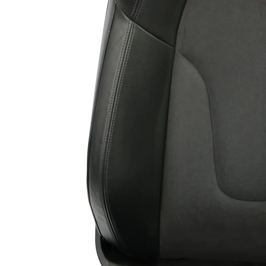 Audi TT 8J Coupe Sport Seat Front Left N/S Heated Nappa Leather Alcantara Black