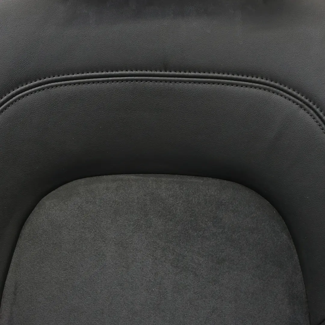 Audi TT 8J Coupe Sport Seat Front Left N/S Heated Nappa Leather Alcantara Black