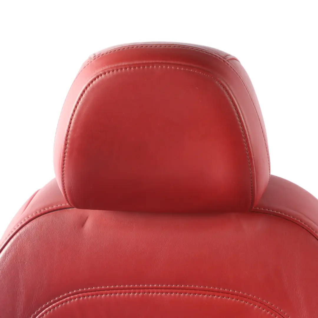 Audi TT 8J Coupe Sport Seat Front Right O/S Heated Feinnappa Leather Magma Red