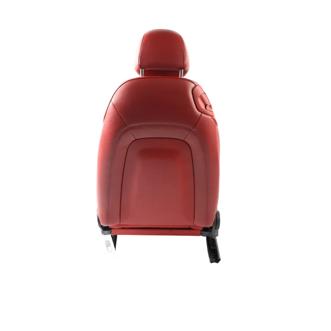 Audi TT 8J Coupe Sport Seat Front Right O/S Heated Feinnappa Leather Magma Red