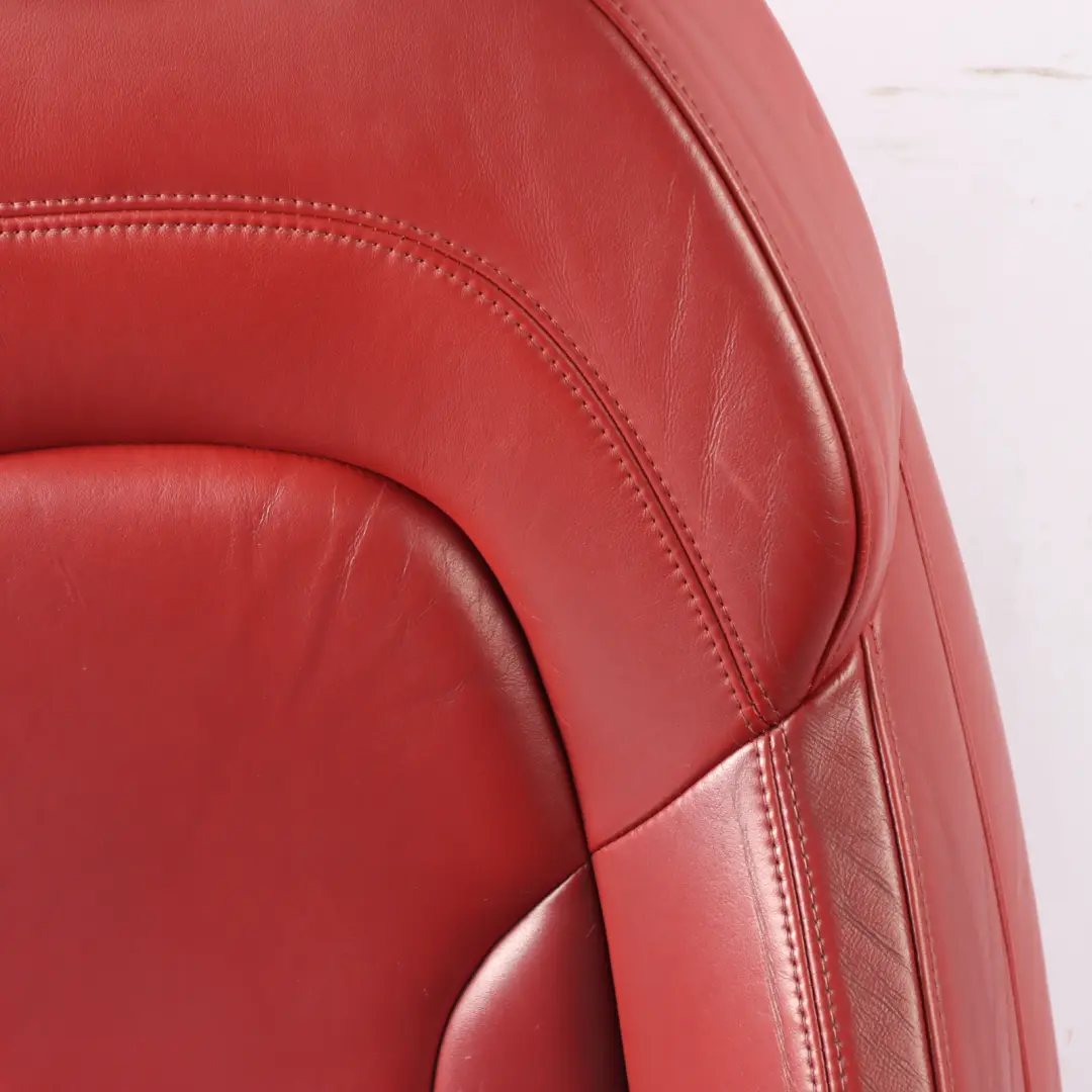 Audi TT 8J Coupe Sport Seat Front Right O/S Heated Feinnappa Leather Magma Red
