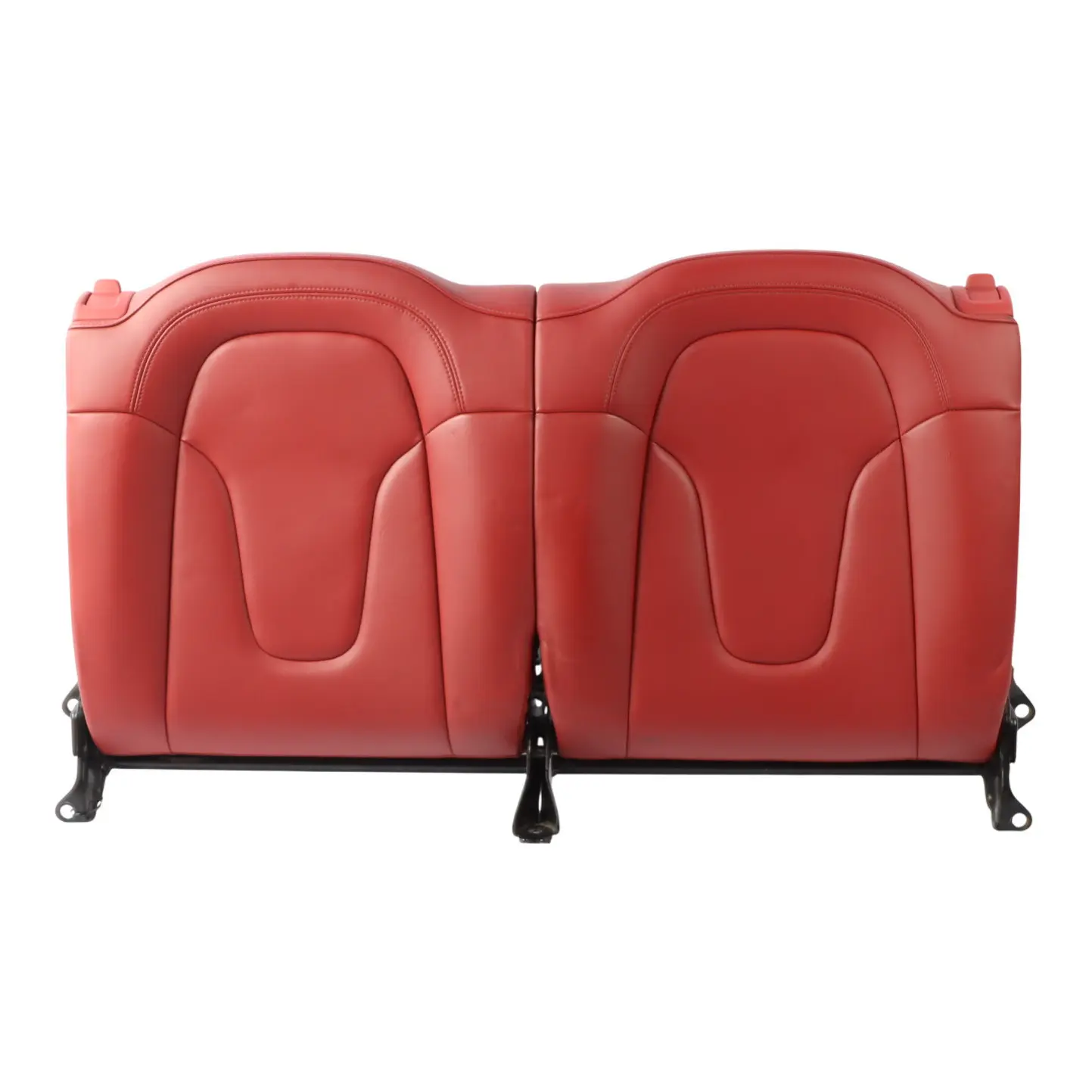 Audi TT 8J Coupe Roadster Rear Seat Backrest Covering Leather Red