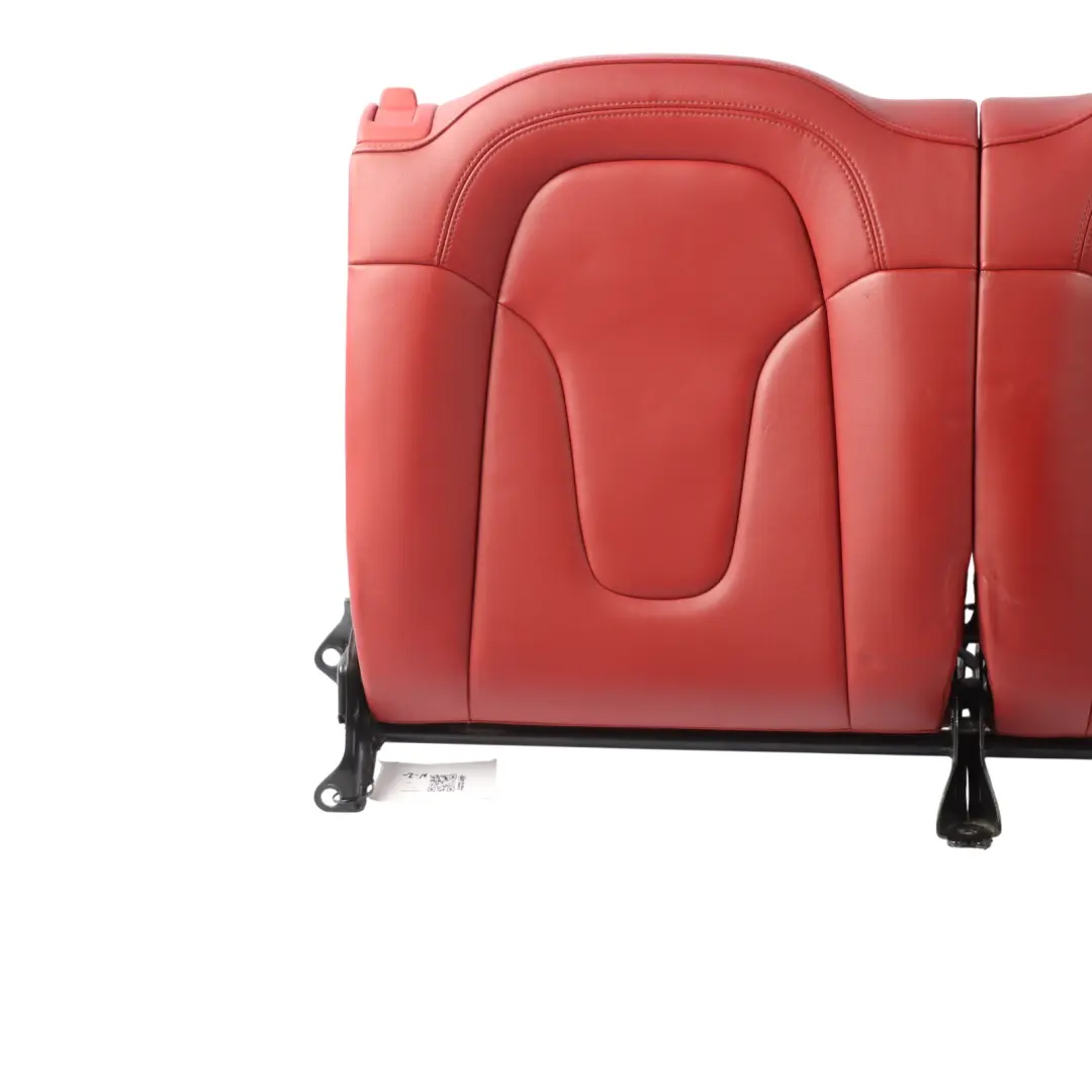Audi TT 8J Coupe Roadster Rear Seat Backrest Covering Leather Red