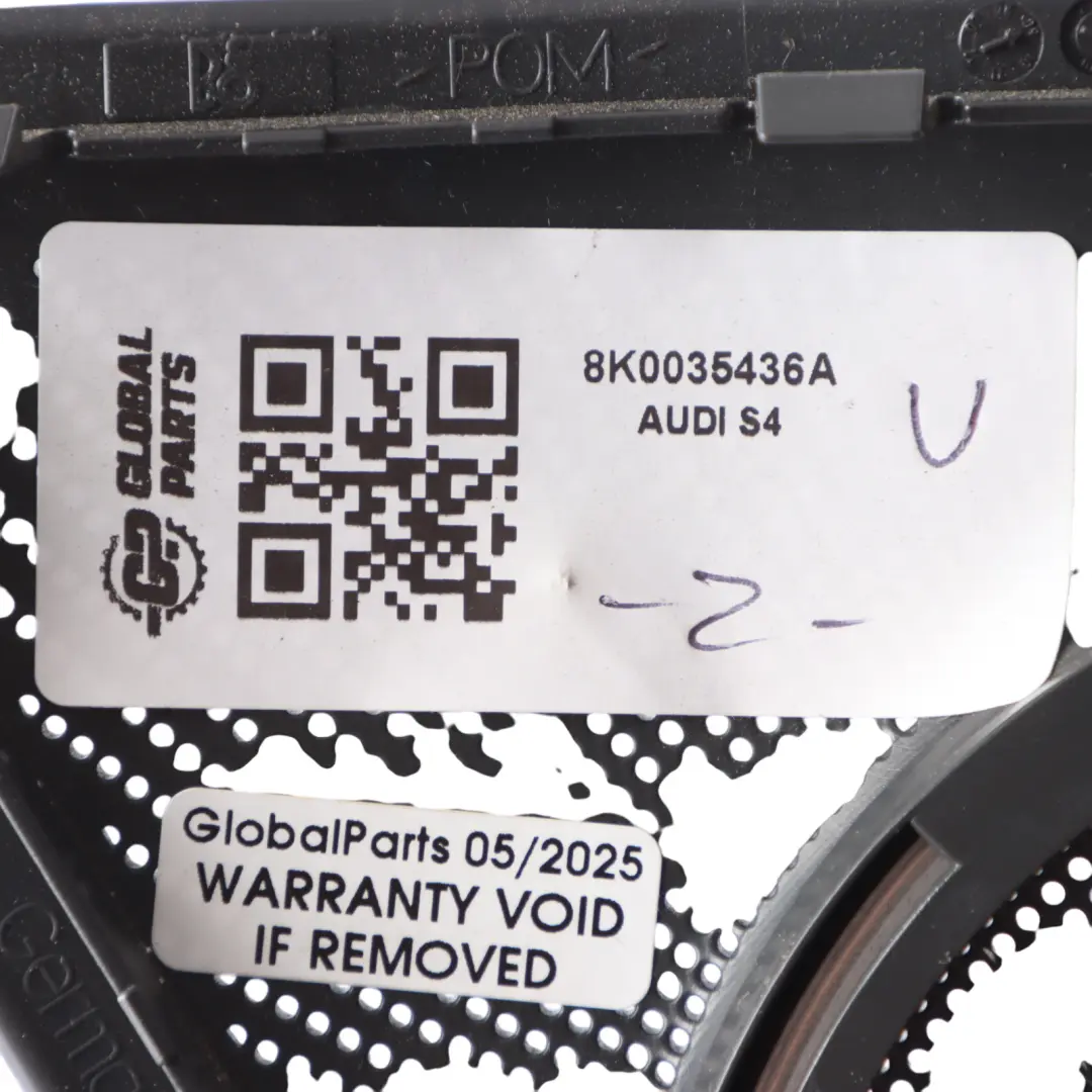 Audi A4 B8 Speaker Cover Door Card Trim Rear Right O/S Black 8K0035436A 