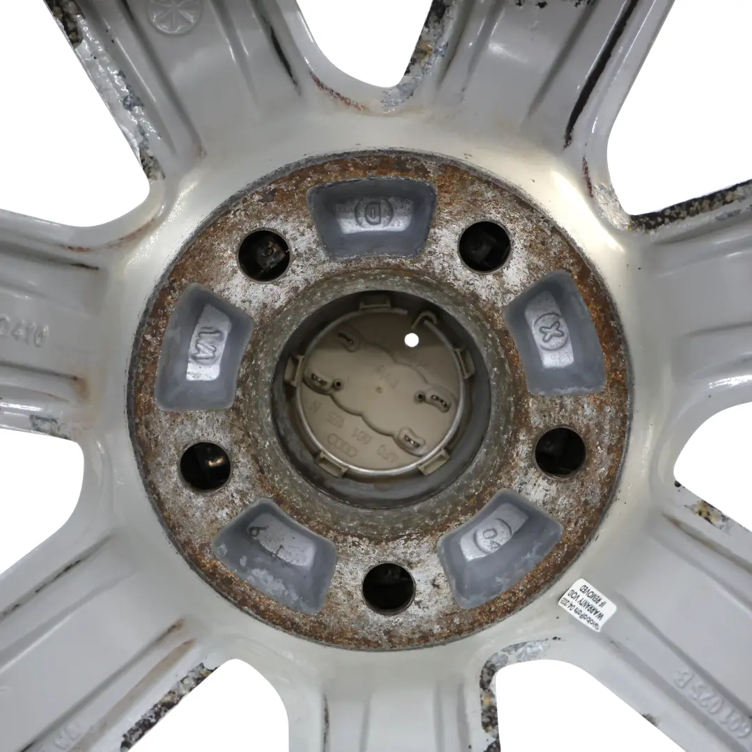 Audi A4 B8 A5 8T Silver Wheel Alloy Rim 17" ET:45 7,5J 8K0601025B