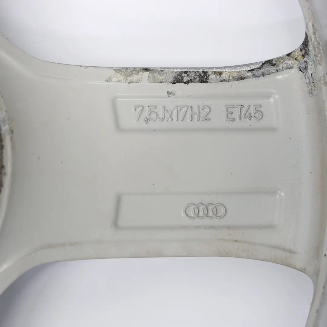Audi A4 B8 8K Silver Wheel Alloy Rim 17" 7,5J ET:45 8K0601025BK