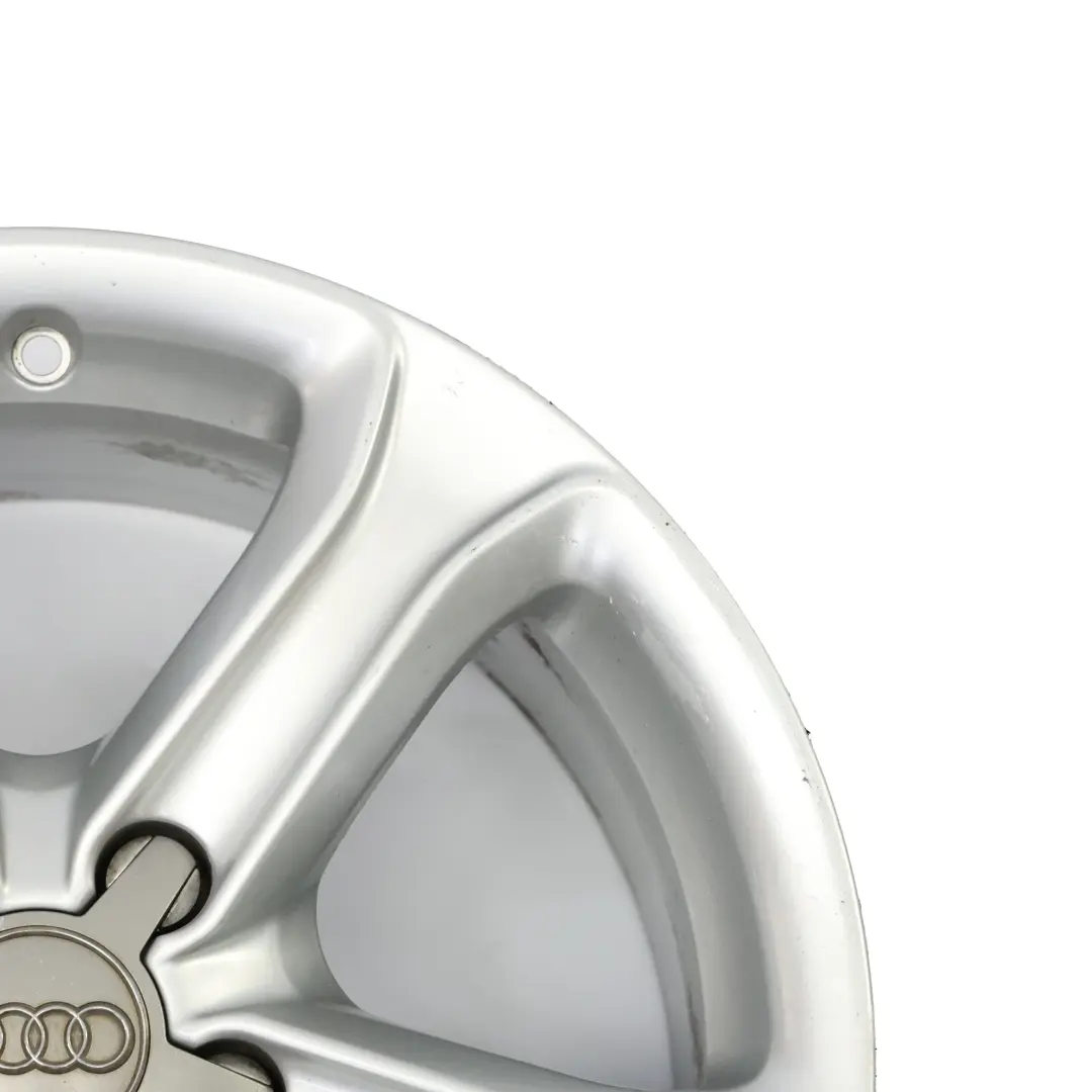 Audi A4 B8 8K Silver Wheel Alloy Rim 17" 7,5J ET:45 8K0601025BK