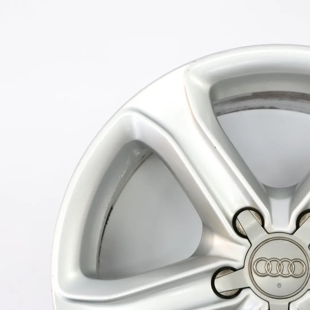 Audi A4 B8 8K Silver Wheel Alloy Rim 17" 7,5J ET:45 8K0601025BK