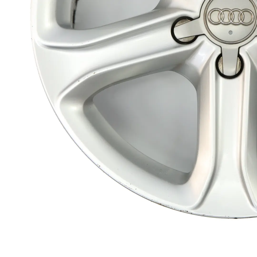 Audi A4 B8 8K Silver Wheel Alloy Rim 17" 7,5J ET:45 8K0601025BK