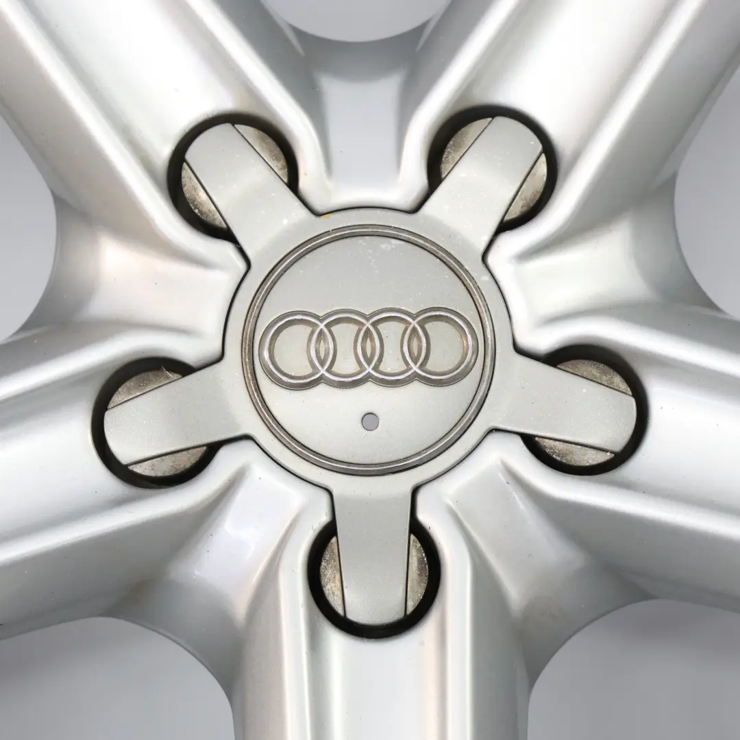 Audi A4 B8 8K Silver Wheel Alloy Rim 17" 7,5J ET:45 8K0601025BK