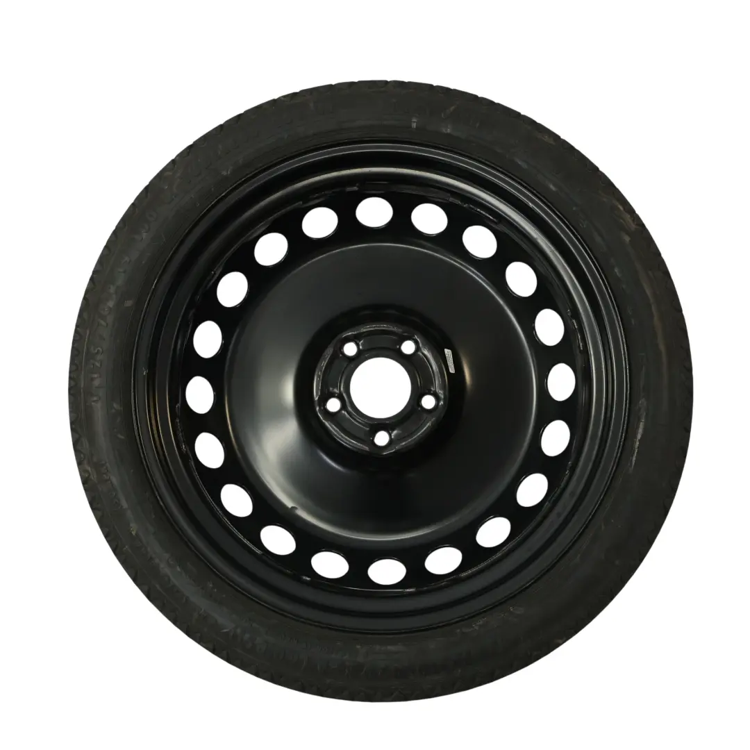 Ruota di scorta Audi A4 B8 compatta in acciaio R19 4J Hankook 125/70 8K0601027B