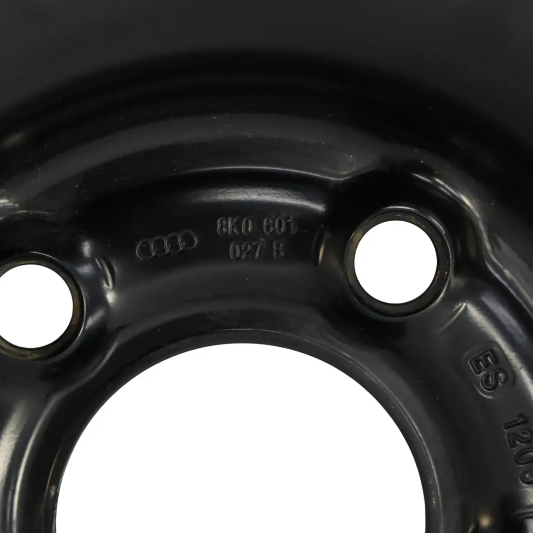 Ruota di scorta Audi A4 B8 compatta in acciaio R19 4J Hankook 125/70 8K0601027B
