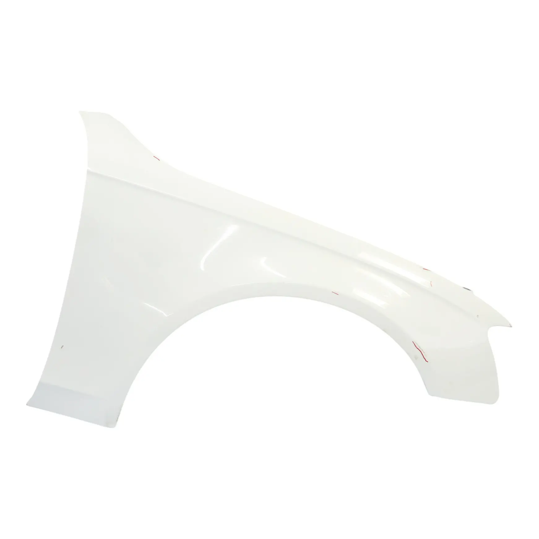 Audi A4 B8 Side Panel Front Right O/S Wing Fender Covering Ibis White - Y9C