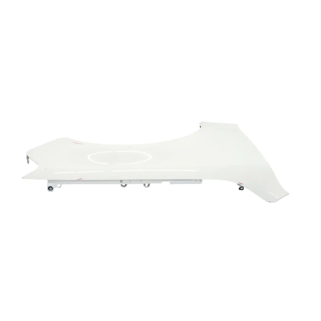 Audi A4 B8 Side Panel Front Right O/S Wing Fender Covering Ibis White - Y9C 