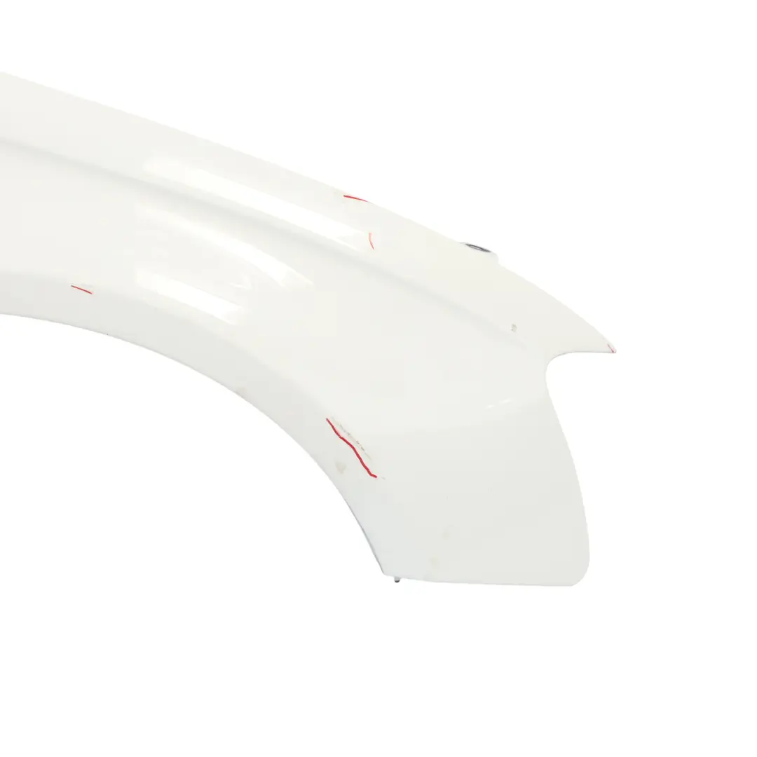 Audi A4 B8 Side Panel Front Right O/S Wing Fender Covering Ibis White - Y9C 