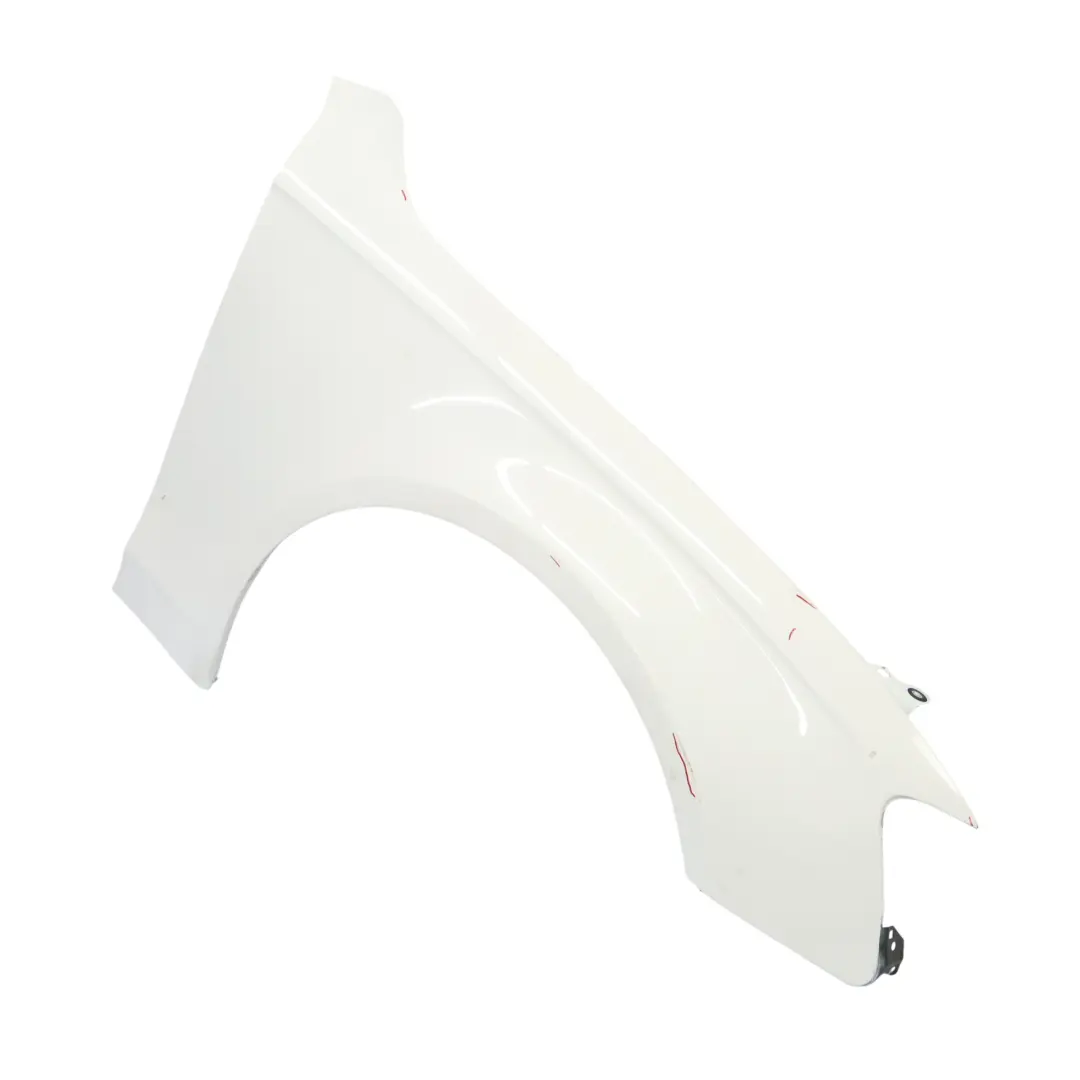 Audi A4 B8 Side Panel Front Right O/S Wing Fender Covering Ibis White - Y9C 
