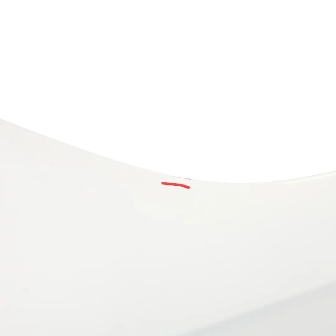 Audi A4 B8 Side Panel Front Right O/S Wing Fender Covering Ibis White - Y9C 