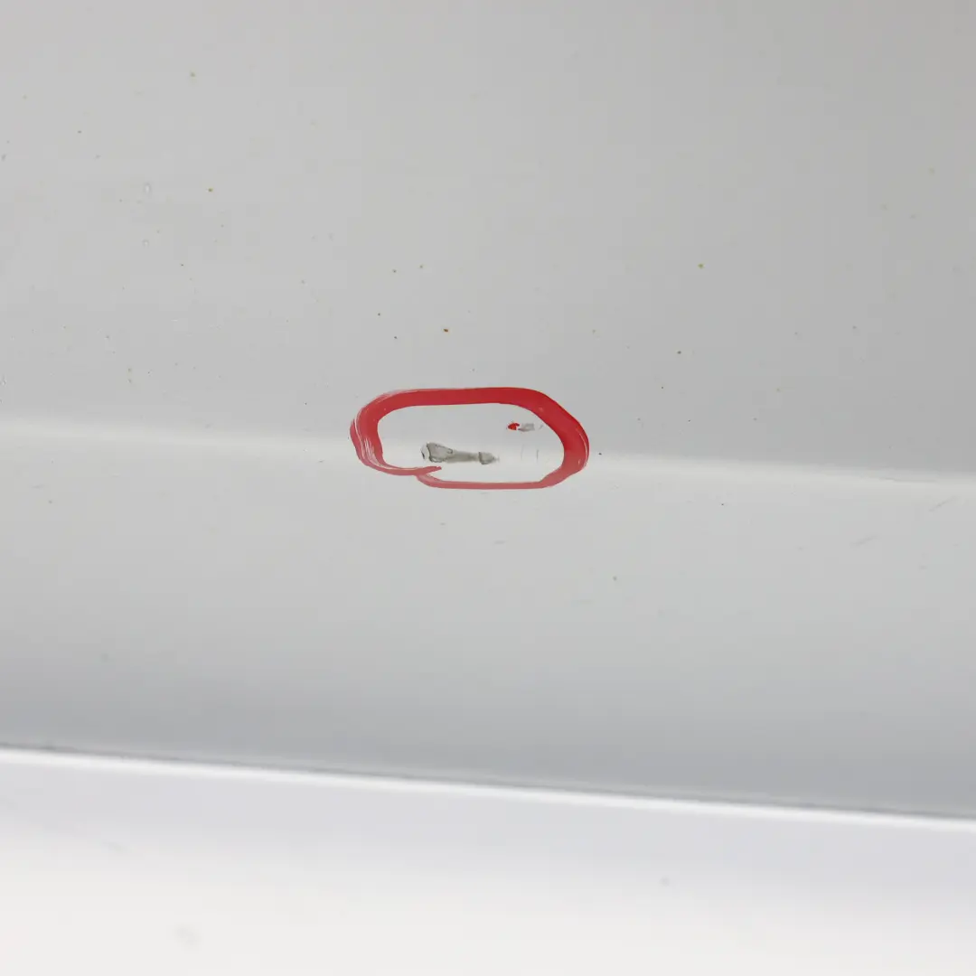 Audi A4 B8 Front Door Left N/S Ice Silver Metallic - X7W
