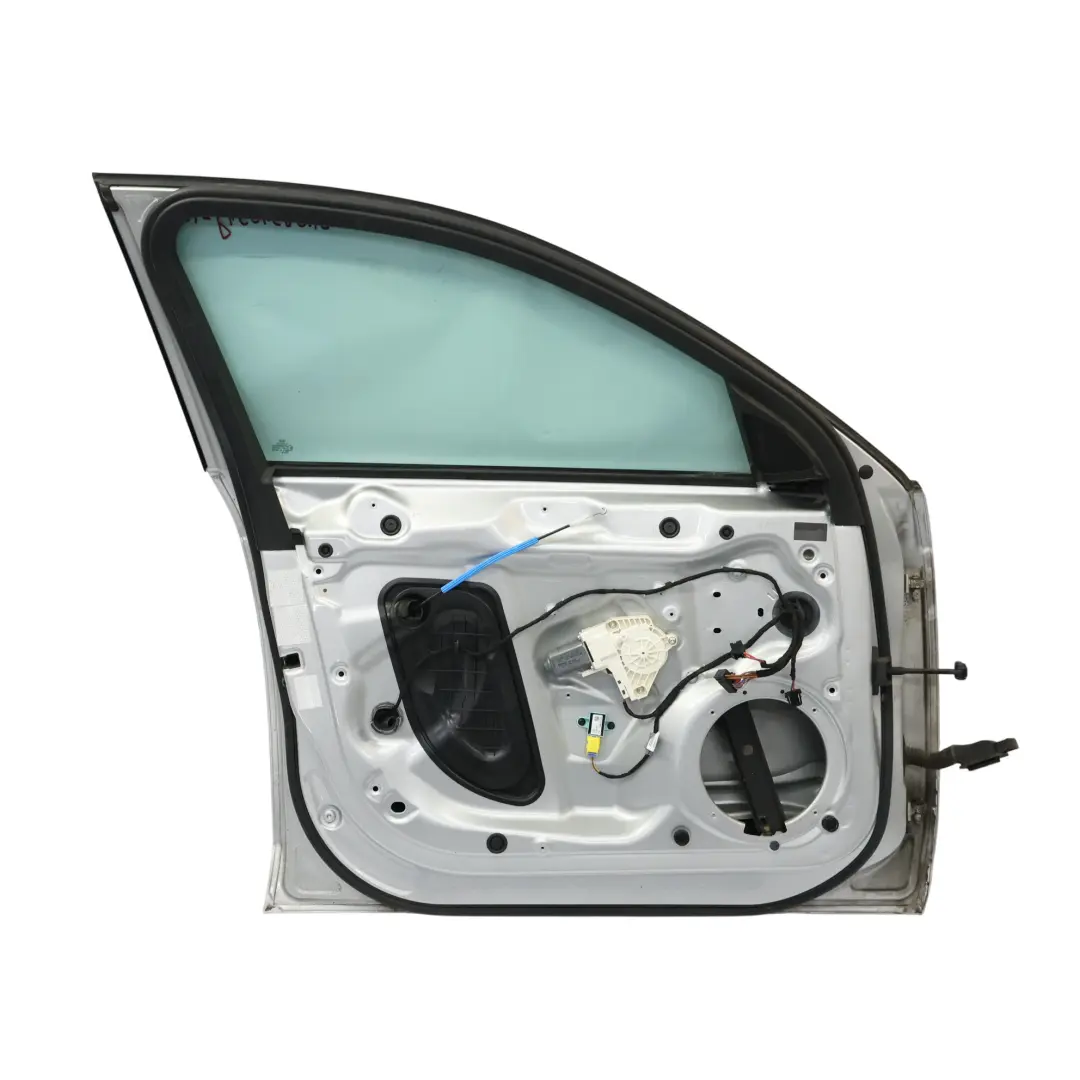 Audi A4 B8 Front Door Left N/S Ice Silver Metallic - X7W