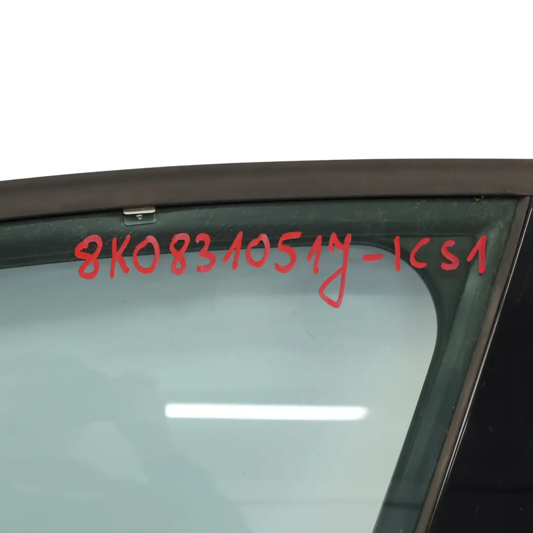 Audi A4 B8 Front Door Left N/S Ice Silver Metallic - X7W