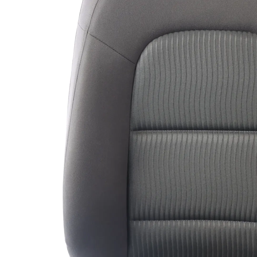 Audi A4 B8 Front Seat Interior Cloth Left N/S Fabric Soul Black 8K0881805CM
