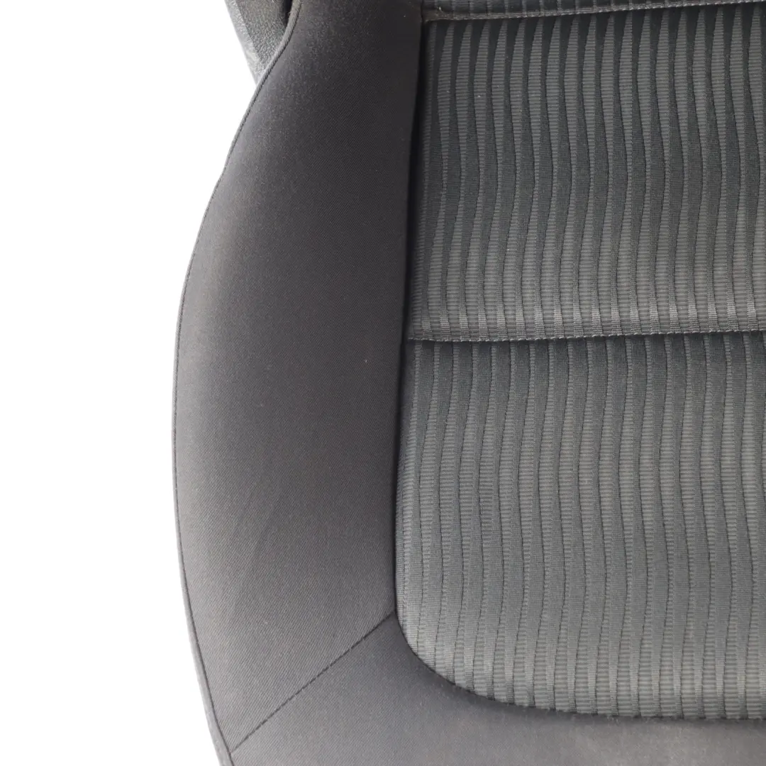 Audi A4 B8 Front Seat Interior Cloth Left N/S Fabric Soul Black 8K0881805CM