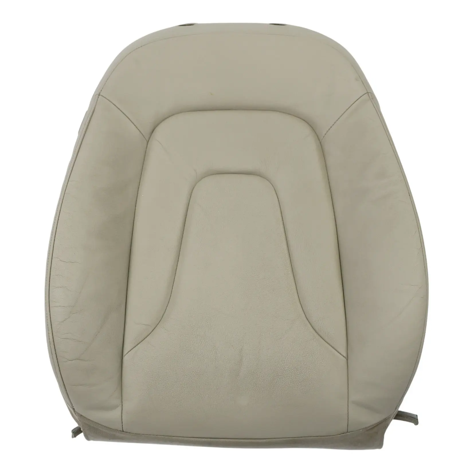 Audi A4 B8 8K Seat Front Backrest Right O/S Interior Heated Leather Grey