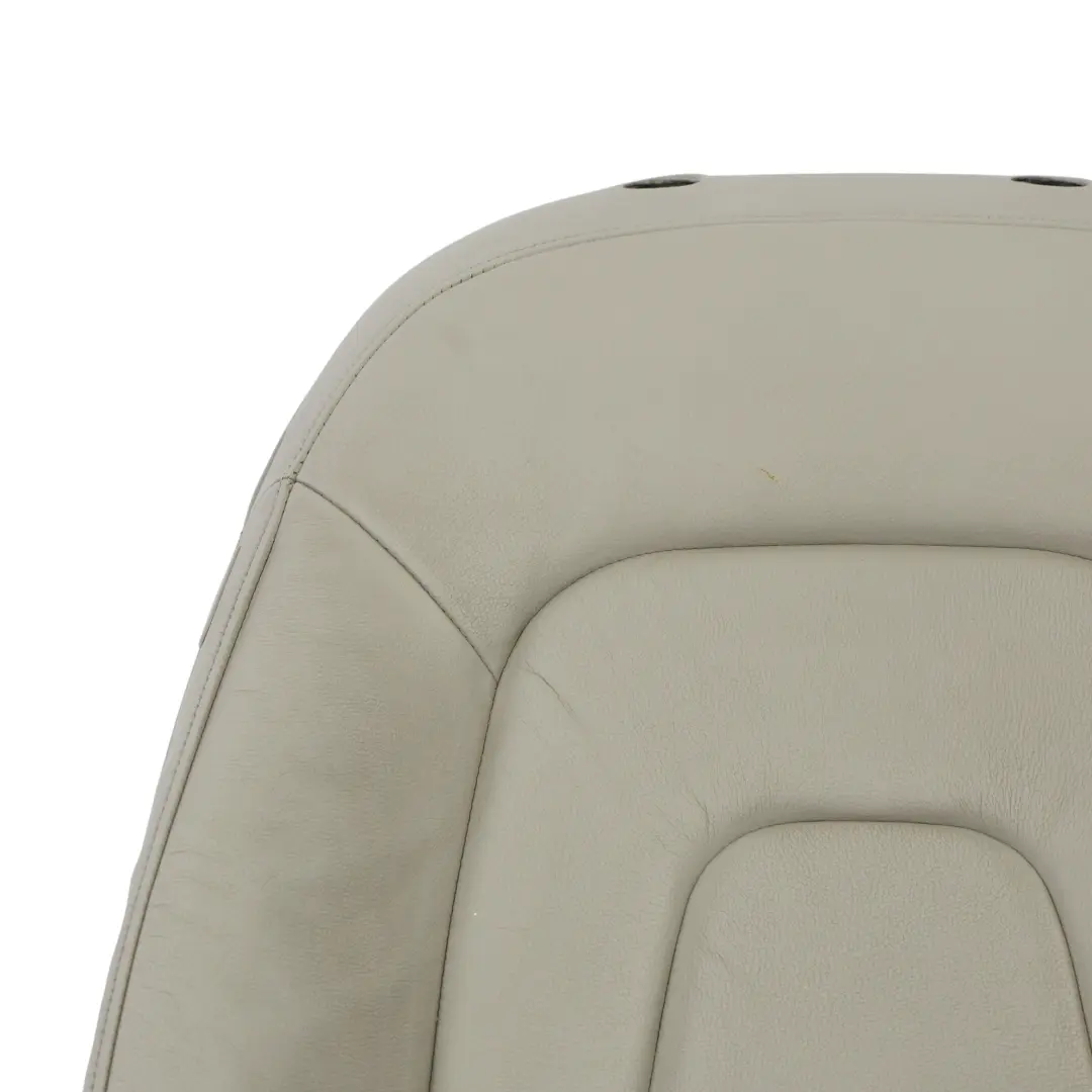 Audi A4 B8 8K Seat Front Backrest Right O/S Interior Heated Leather Grey