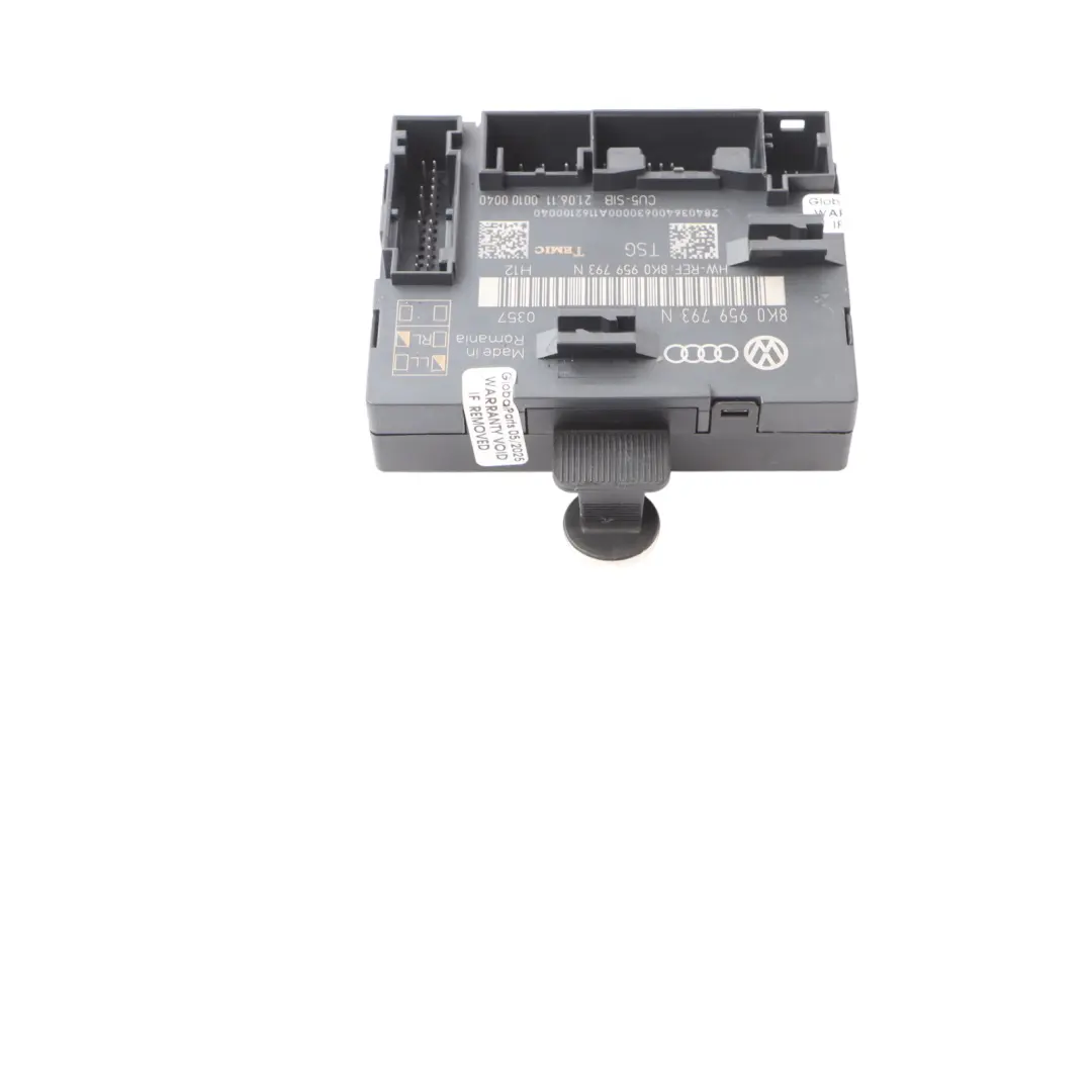 Audi Q5 8R Front Door Module Control Unit ECU Driver's Side 8K0959793N