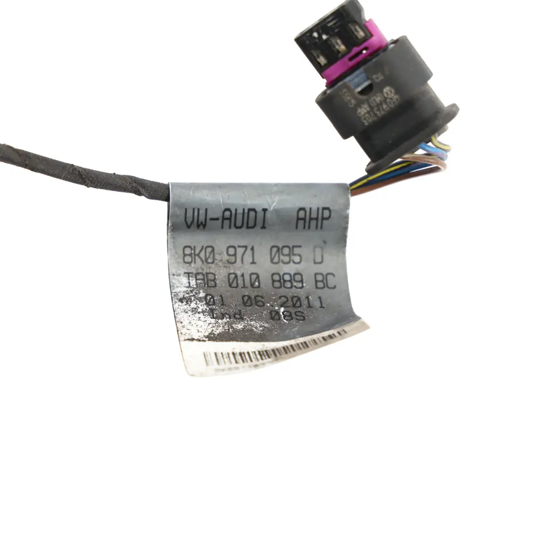 Audi A5 8T Parachoques Delantero PDC Parking Loom Arnés Cableado 8K0971095D