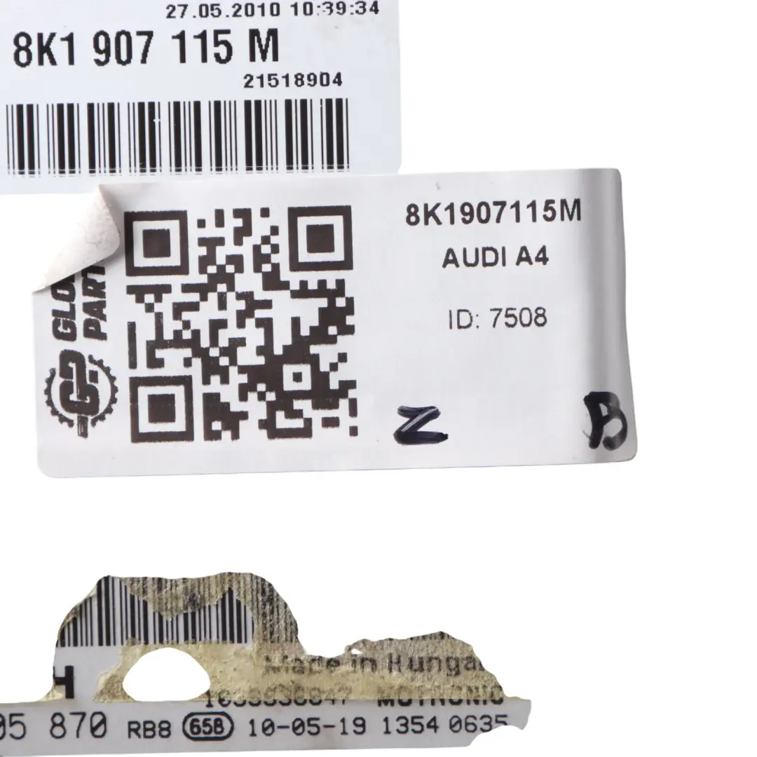 Audi A4 B8 A5 8T 1.8 TFSI CDHB 160HP Engine Control ECU 8K1907115M Automatic