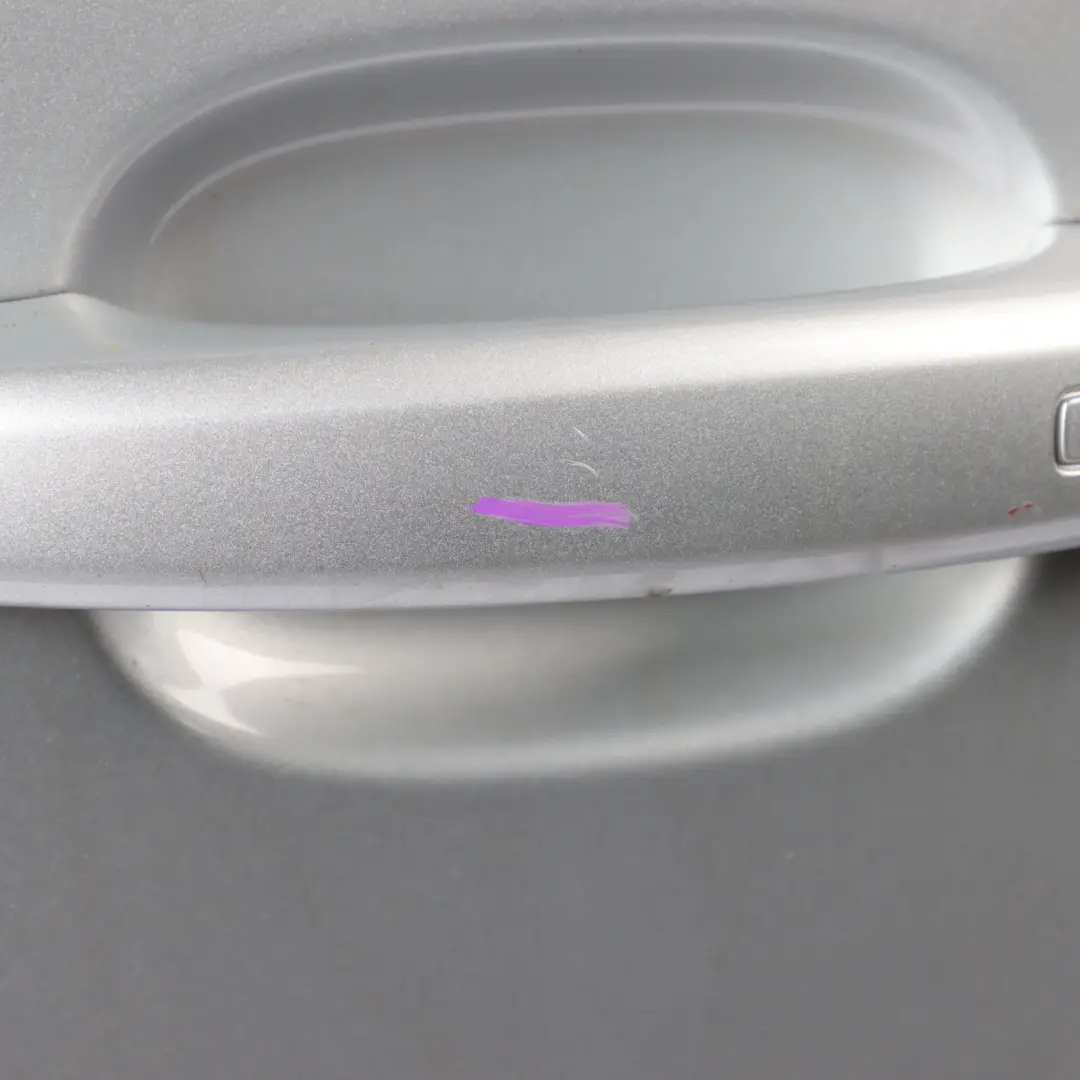 Audi A4 B8 Limousine Rear Door Left N/S Ice Metallic Silver - X7W 