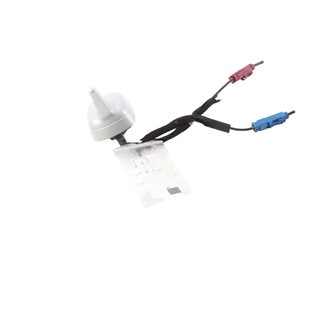 Audi A4 S4 B8 Avant Roof Antenna Shark Fin Ice Silver Metallic - X7W 8K9035503E