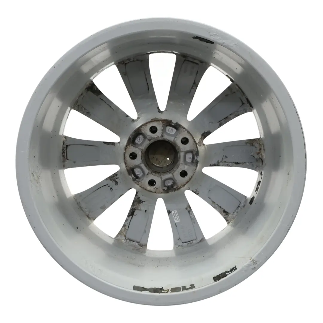 Audi A4 B8 8K Silver Wheel Alloy Rim 18" 8J ET:26 Multi Spoke 8K9601025A